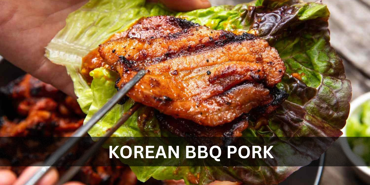 KOREAN BBQ PORK